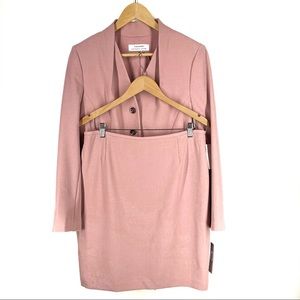 TAHARI,NWT Blazer and Skirt Pink 2pc Women’s Sz:12